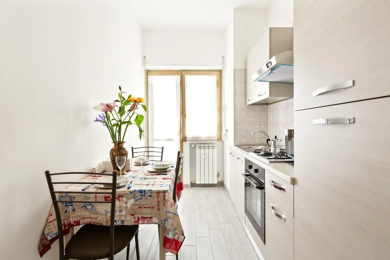 Renewed Balcony Flat With Green Garden Milan Appartement